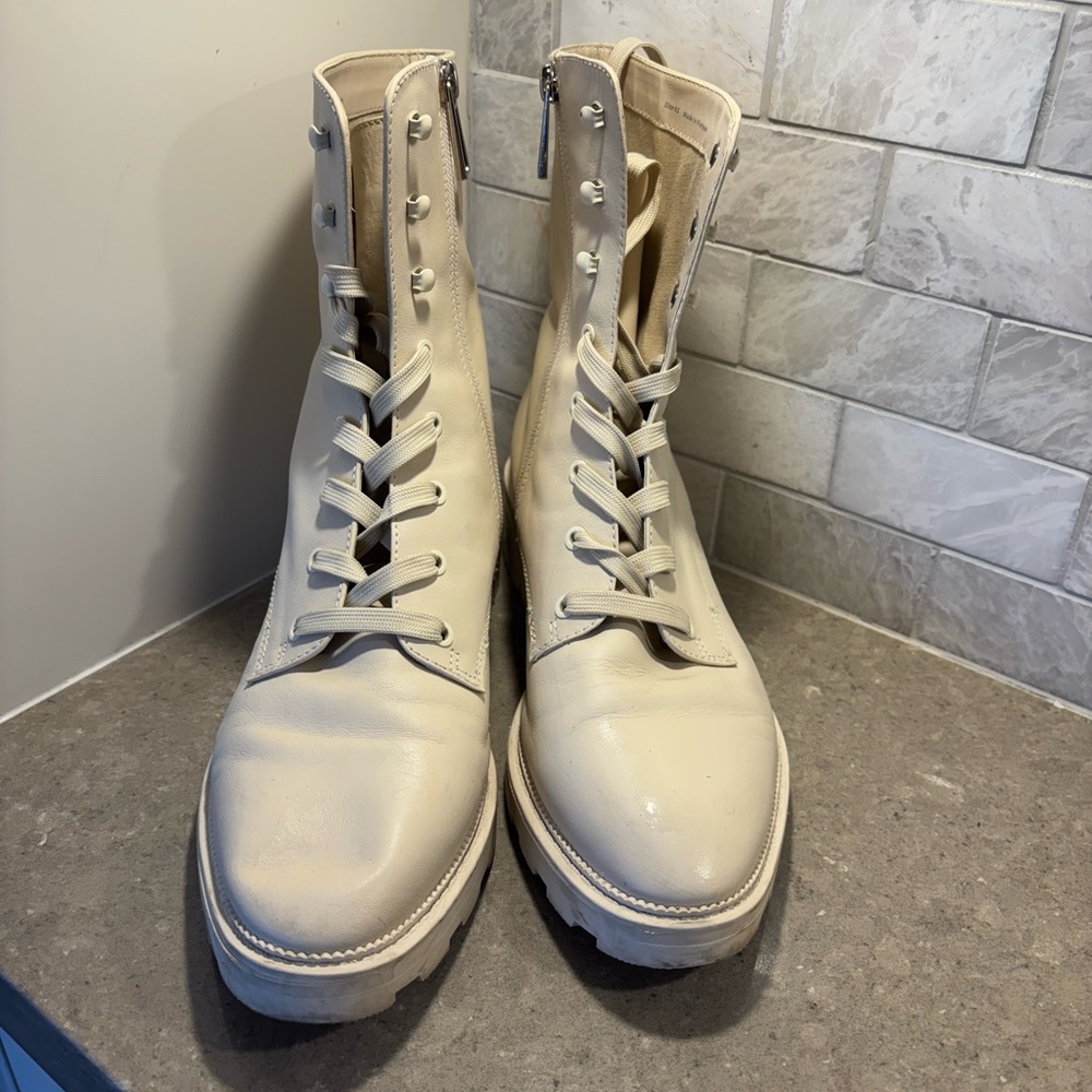 Women’s Dolce Vita Clear Lottie Combat Boots